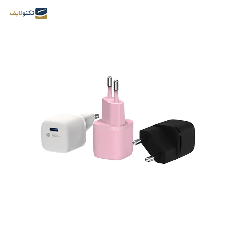 شارژر دیواری پرووان مدل PWC570 توان 20 وات - ProOne PWC570 Wall Charger 20w