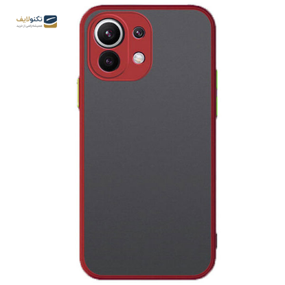 کاور پشت مات محافظ لنزدار مناسب برای گوشی موبایل شیائومی Mi 11 Lite - کاور پشت مات محافظ لنزدار مناسب برای گوشی موبایل شیائومی Mi 11 Lite
