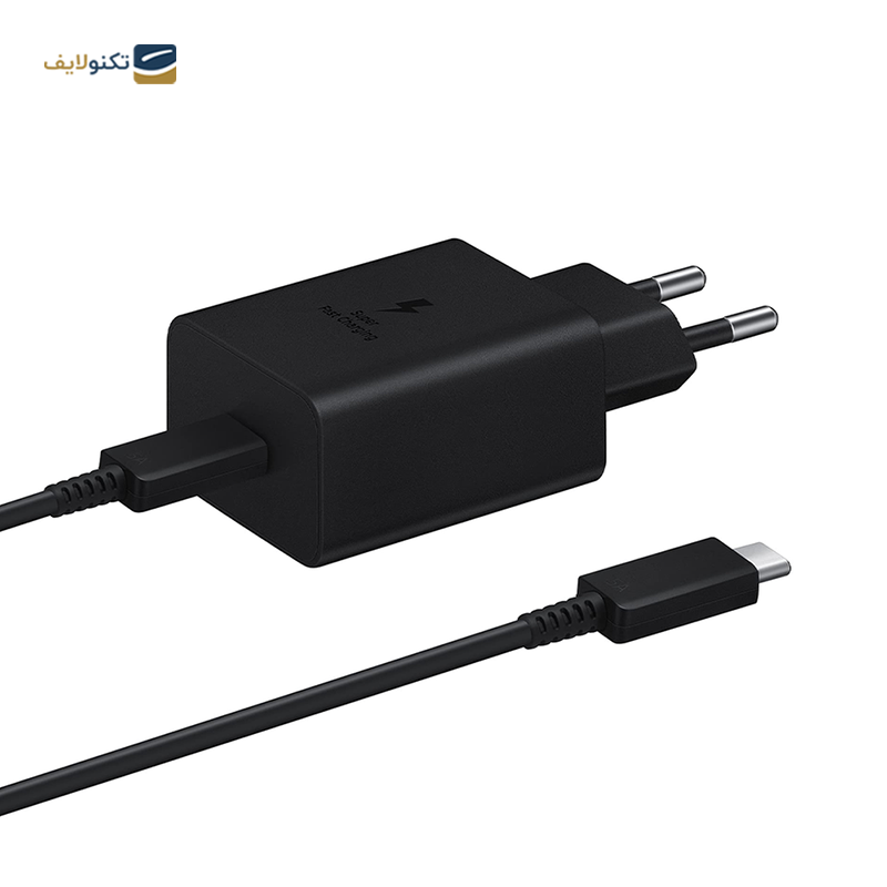 شارژر دیواری سامسونگ مدل EP-T4510 توان 45 وات همراه با کابل دو سر تایپ سی 1.8 متری - ویتنام - Samsung EP-T4510 45 watts wall charger with 1.8m Type-c cable - Vietnam