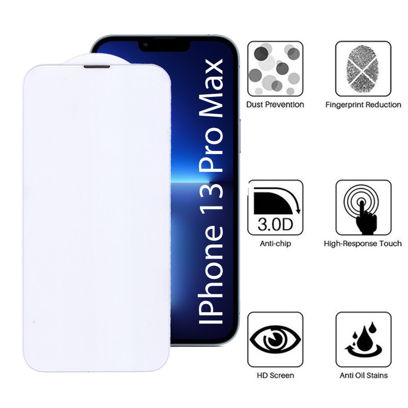 گلس گوشی اپل iPhone 13 Pro Max بوف 5D مدل FP33 - Buff FP33 iPhone 13 Pro Max 5D Screen Protector