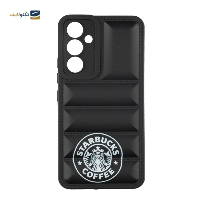 کاور گوشی سامسونگ Galaxy A54 مدل پافری StarBucks - StarBucks Puffy Cover For Samsung Galaxy A54