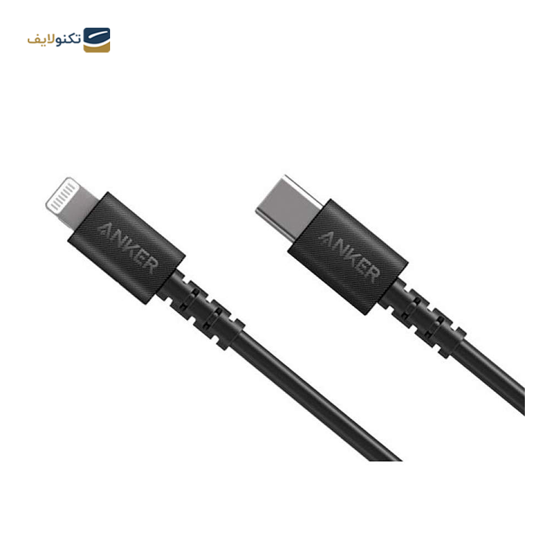  کابل تایپ سی به لایتنینگ انکر مدل A8612 طول 0.9 متر - Anker A8612 USB-C To Lightning Cable 0.9m