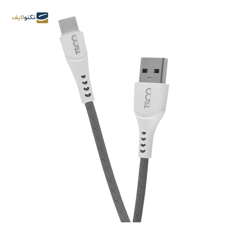 کابل تایپ سی تسکو مدل TCC 461 طول 1 متر - Tsco TCC 461 USB to USB-C Cable 1m