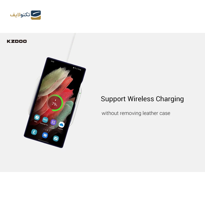 قاب گوشی سامسونگ Galaxy S24 Ultra کی زد دوو مدل Noble Collection - kzdoo Noble Collection Cover For Samsung Galaxy S24 Ultra