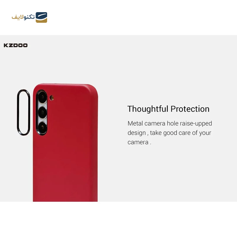 قاب گوشی سامسونگ Galaxy S24 Ultra کی زد دوو مدل Noble Collection - kzdoo Noble Collection Cover For Samsung Galaxy S24 Ultra