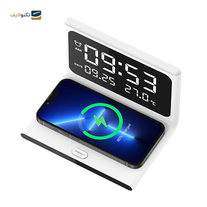 شارژر بی سیم رسی مدل RLS-L12 - Recci RLS-L12 Wireless Charging