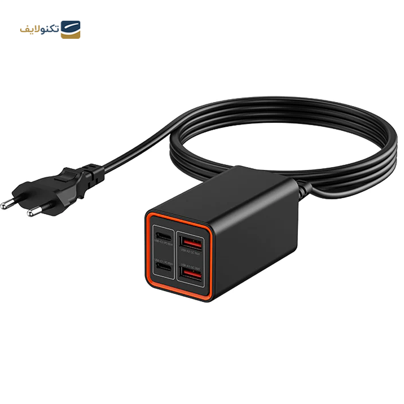 شارژر رومیزی رسی مدل RC37 توان 65 وات - Recci RC37 Desktop Charger 65W