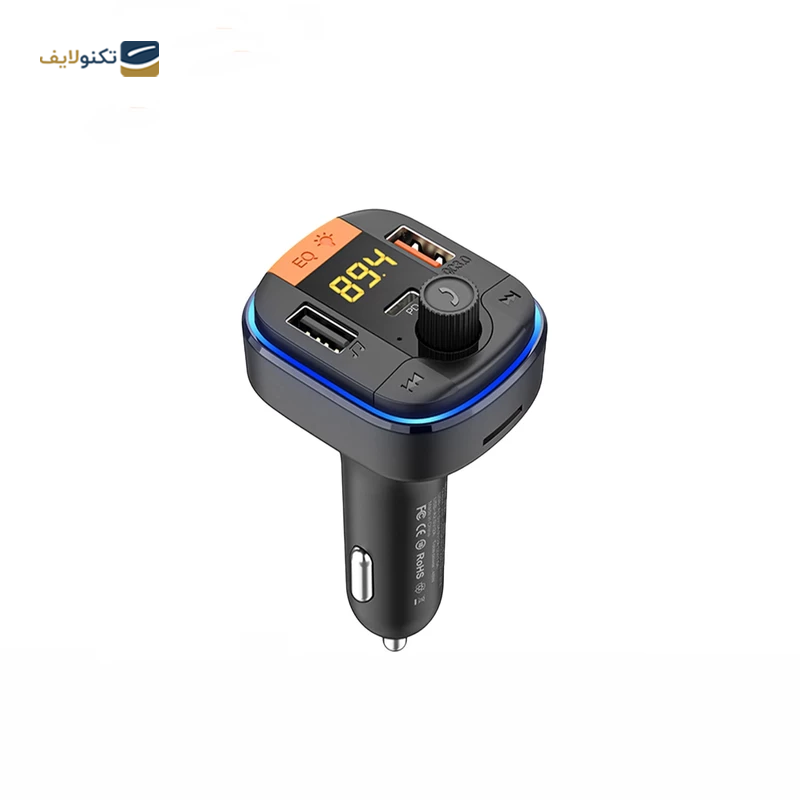 شارژر فندکی رسی مدل RQ01 توان 48 وات - Recci RQ01 Car Charger 48W