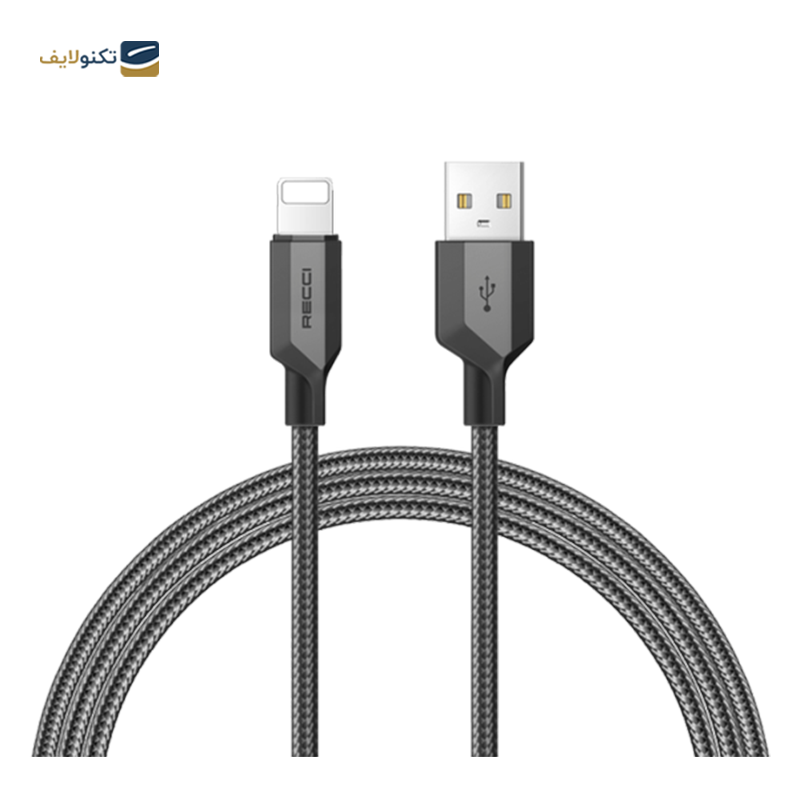 کابل لایتنینگ رسی مدل RTC-N22L طول 1 متر - Recci RTC-N22L USB to Lightning Cable 1m