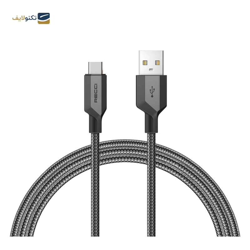 کابل تایپ سی رسی مدل RTC-N22C طول 1 متر - Recci RTC-N22C USB to USB-C Cable 1m