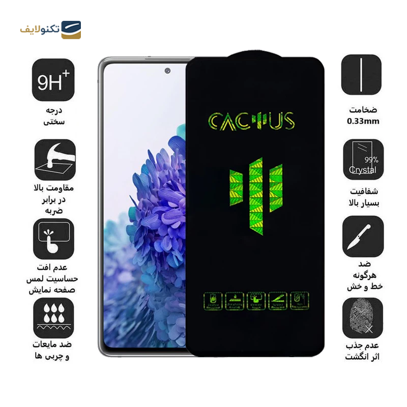 گلس گوشی سامسونگ Galaxy M31s اپیکوی مدل Cactus - Epicoy Cactus Samsung Galaxy M31s Screen Protector