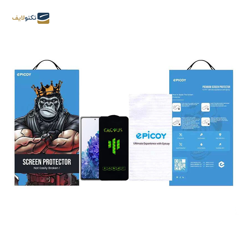 گلس گوشی سامسونگ Galaxy M31s اپیکوی مدل Cactus - Epicoy Cactus Samsung Galaxy M31s Screen Protector