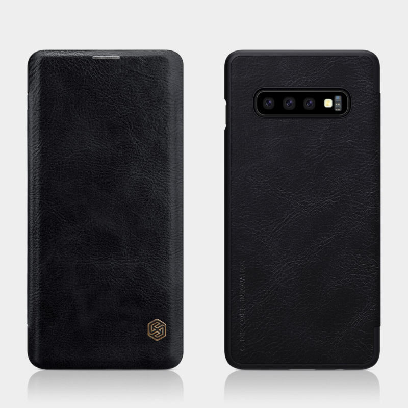 کیف کلاسوری گوشی سامسونگ Galaxy S10 Plus نیلکین مدل QIN-SP-10P - Nillkin QIN-SP-10P Cover For Galaxy S10 Plus