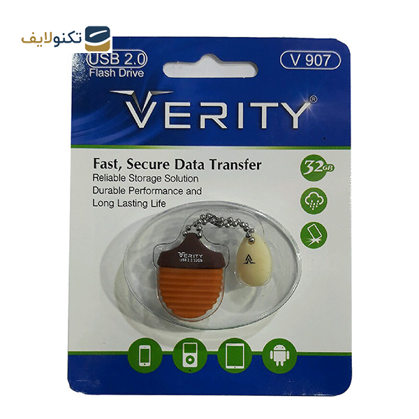 فلش مموری وریتی مدل V907 ظرفیت 32 گیگابایت - Verity V907 Flash Memory - 32GB