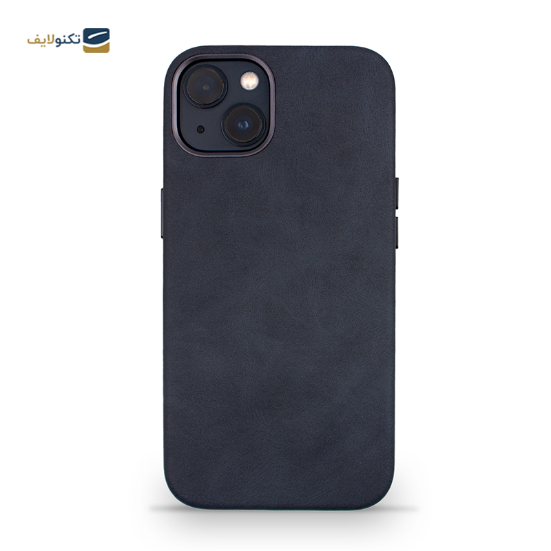 قاب گوشی اپل iPhone 13 مک کوی مدل Enormous چرمی مگ‌ سیف دار - MacCoy Leather MagSafe Enormous Cover For iPhone 13