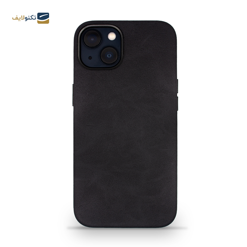 قاب گوشی اپل iPhone 13 مک کوی مدل Enormous چرمی مگ‌ سیف دار - MacCoy Leather MagSafe Enormous Cover For iPhone 13
