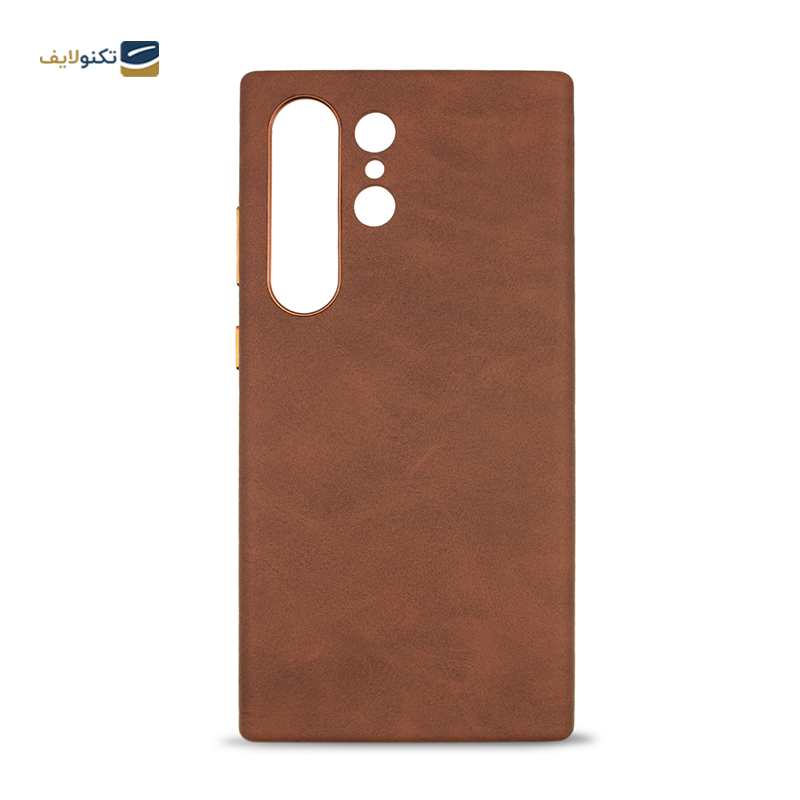 قاب گوشی سامسونگ Galaxy S24 Ultra مک کوی مدل Enormous چرمی مگ‌ سیف دار - MacCoy Leather MagSafe Enormous Cover For Galaxy S24 Ultra