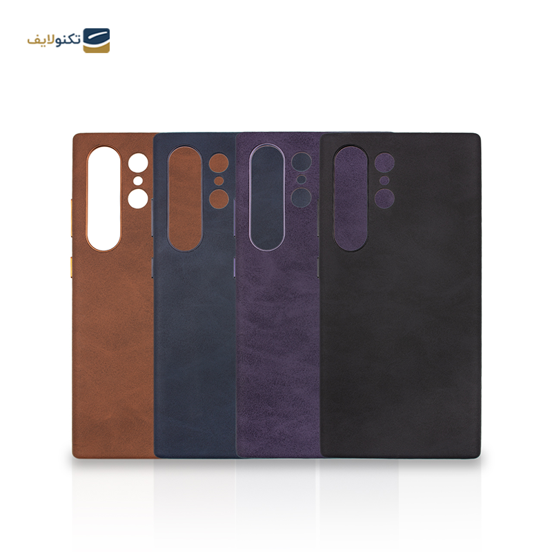 قاب گوشی سامسونگ Galaxy S24 Ultra مک کوی مدل Enormous چرمی مگ‌ سیف دار - MacCoy Leather MagSafe Enormous Cover For Galaxy S24 Ultra
