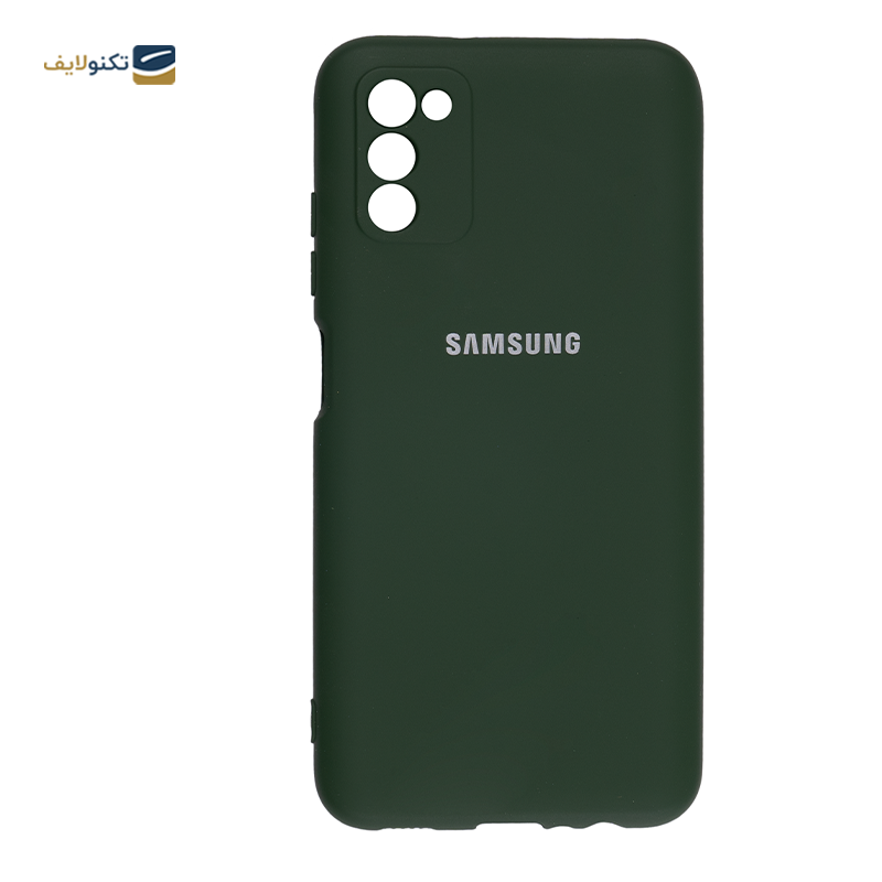 کاور سیلیکونی محافظ لنزدار مناسب برای گوشی سامسونگ Galaxy A03S - Silicone Cover For Samsung Galaxy A03S