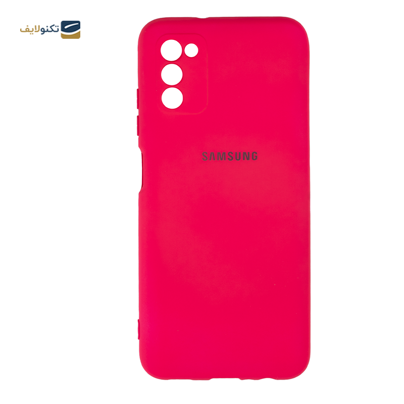 کاور سیلیکونی محافظ لنزدار مناسب برای گوشی سامسونگ Galaxy A03S - Silicone Cover For Samsung Galaxy A03S