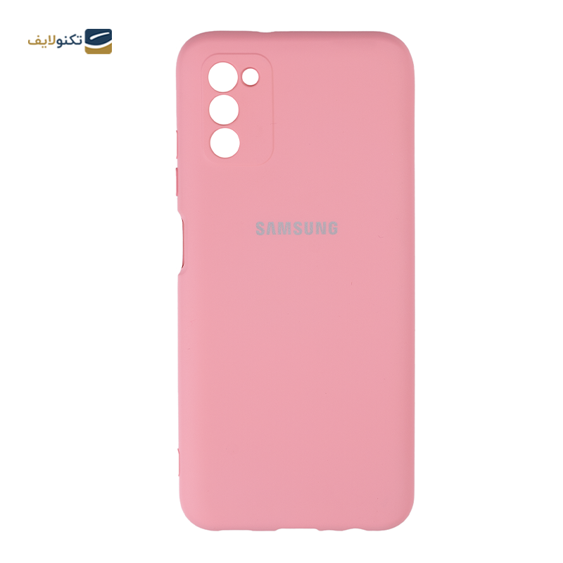 کاور سیلیکونی محافظ لنزدار مناسب برای گوشی سامسونگ Galaxy A03S - Silicone Cover For Samsung Galaxy A03S