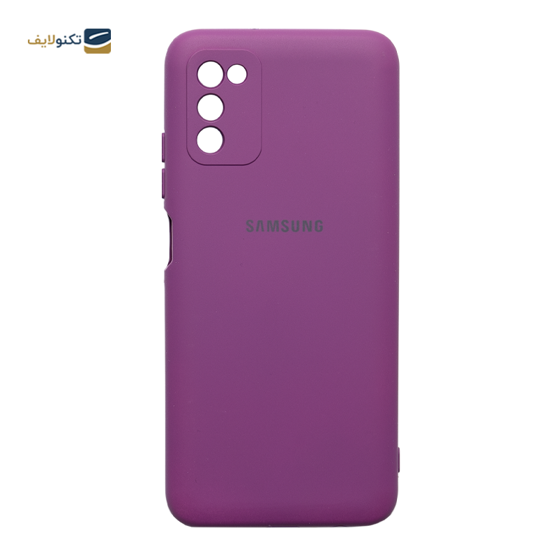 کاور سیلیکونی محافظ لنزدار مناسب برای گوشی سامسونگ Galaxy A03S - Silicone Cover For Samsung Galaxy A03S