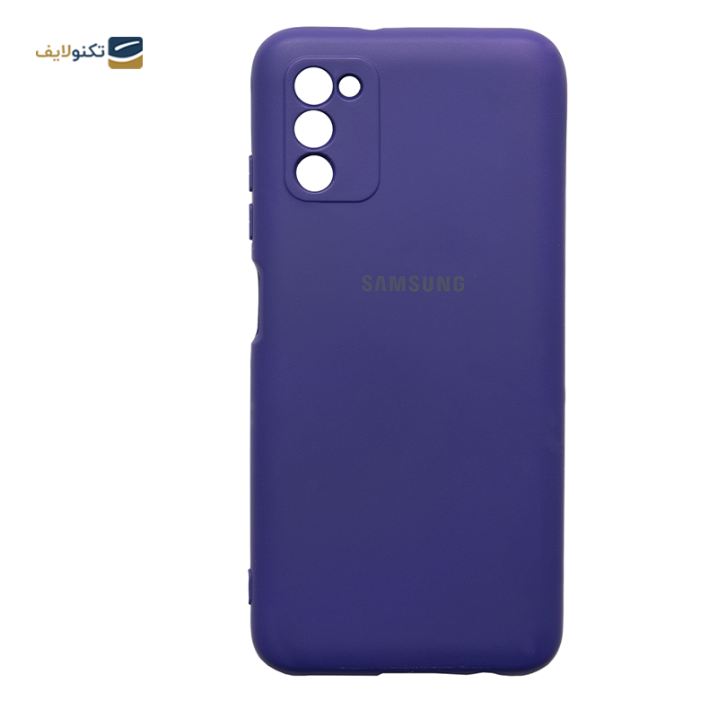 کاور سیلیکونی محافظ لنزدار مناسب برای گوشی سامسونگ Galaxy A03S - Silicone Cover For Samsung Galaxy A03S