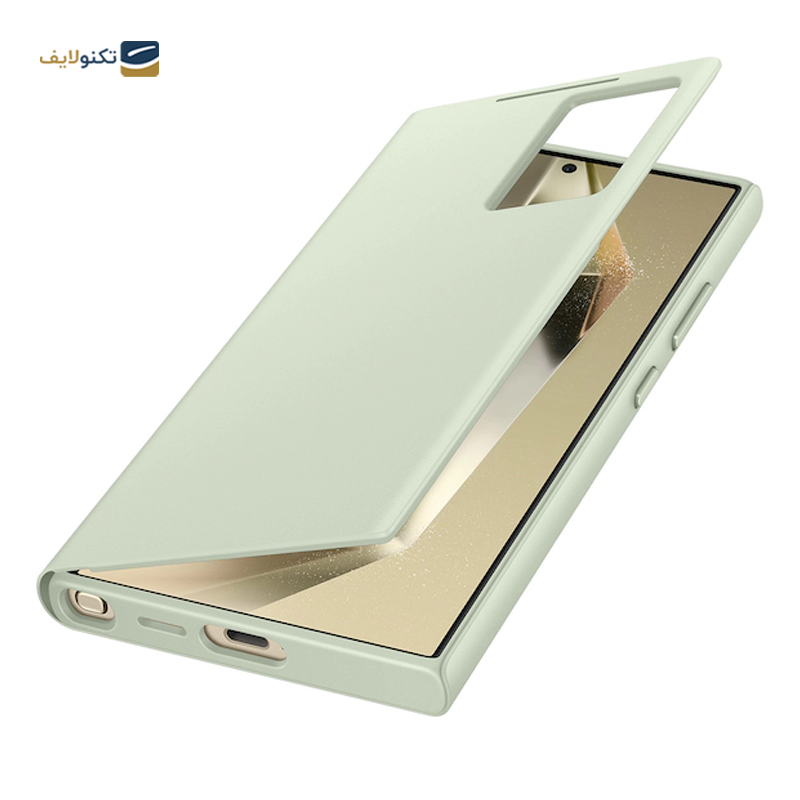 کیف کلاسوری هوشمند گوشی سامسونگ Galaxy S24 Ultra مدل S-View Wallet Case - Samsung S-View Wallet Case phone for Samsung Galaxy S24 Ultra