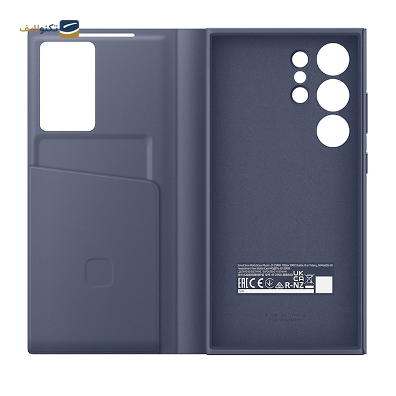 کیف کلاسوری هوشمند گوشی سامسونگ Galaxy S24 Ultra مدل S-View Wallet Case - Samsung S-View Wallet Case phone for Samsung Galaxy S24 Ultra