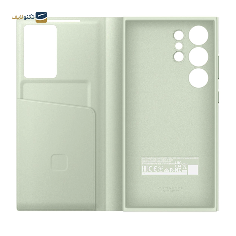 کیف کلاسوری هوشمند گوشی سامسونگ Galaxy S24 Ultra مدل S-View Wallet Case - Samsung S-View Wallet Case phone for Samsung Galaxy S24 Ultra