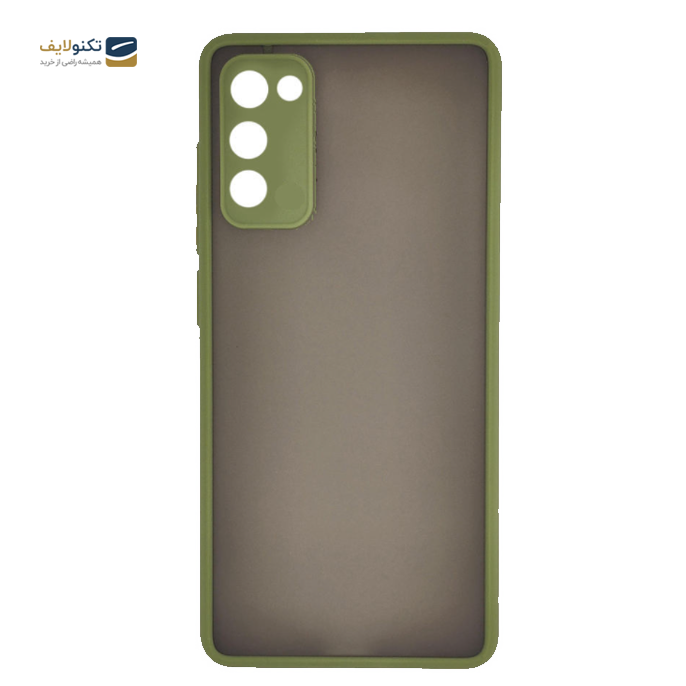 کاور پشت مات محافظ لنزدار مناسب برای گوشی سامسونگ Galaxy A03s - Silicone Case For Samsung Galaxy A03s