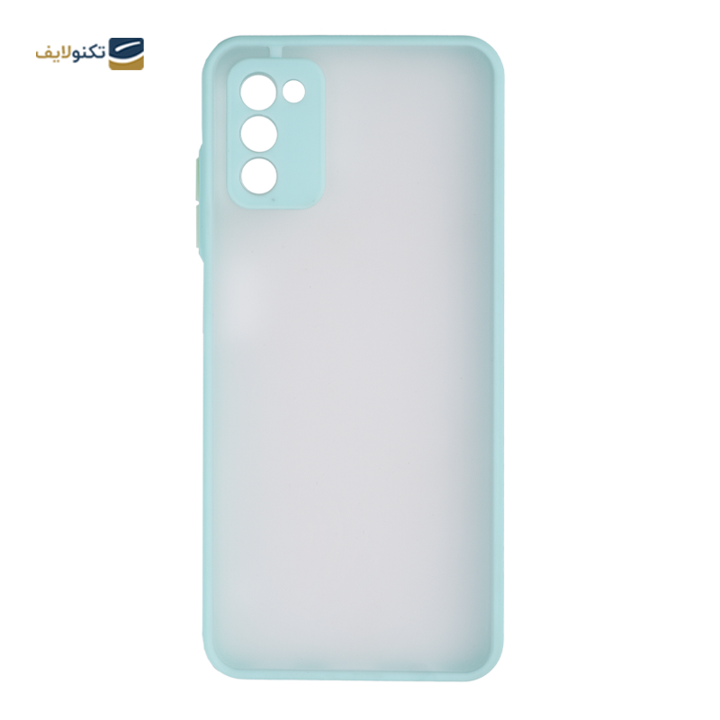 کاور پشت مات محافظ لنزدار مناسب برای گوشی سامسونگ Galaxy A03s - Silicone Case For Samsung Galaxy A03s