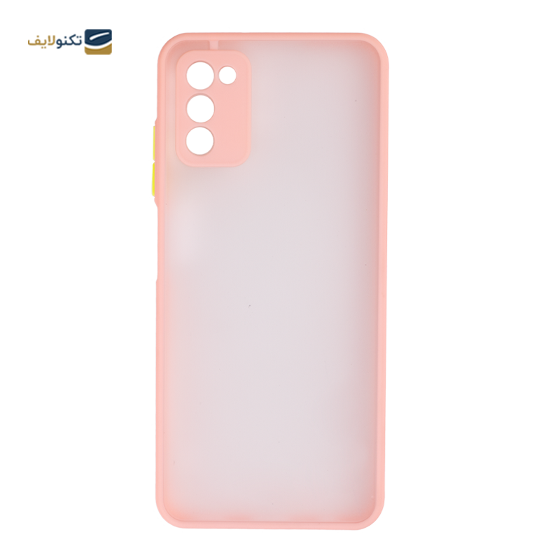 کاور پشت مات محافظ لنزدار مناسب برای گوشی سامسونگ Galaxy A03s - Silicone Case For Samsung Galaxy A03s