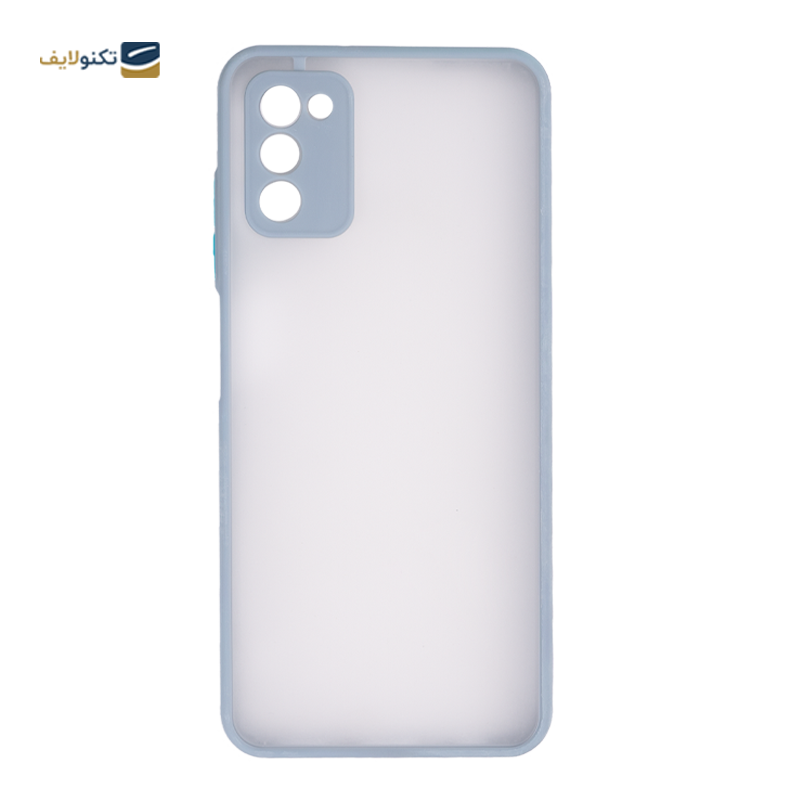 کاور پشت مات محافظ لنزدار مناسب برای گوشی سامسونگ Galaxy A03s - Silicone Case For Samsung Galaxy A03s