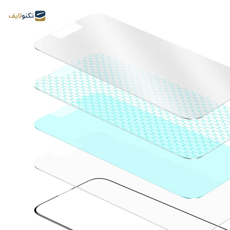 محافظ صفحه نمایش 5D بوف مدل Matte Pro-G مناسب برای گوشی موبایل اپل iPhone 13 Pro Max - Buff 5D Matte Pro-G Glass Screen Protector For Apple iPhone 13 Pro Max