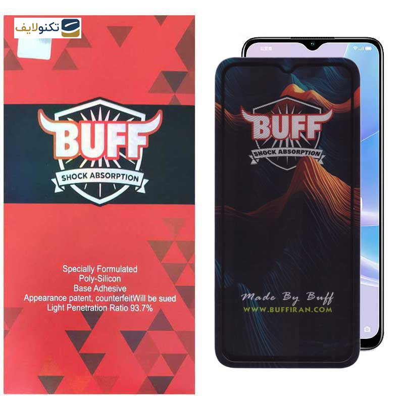 محافظ صفحه نمایش بوف مدل Mountain مناسب برای گوشی موبایل اوپو A57 5G/4G / A57s / A38 / A18 / A17 / A17K / A2x 5G - Buff Mountain Glass Screen Protector For Oppo A57 5G/4G / A57s / A38 / A18 / A17 / A17K / A2x 5G