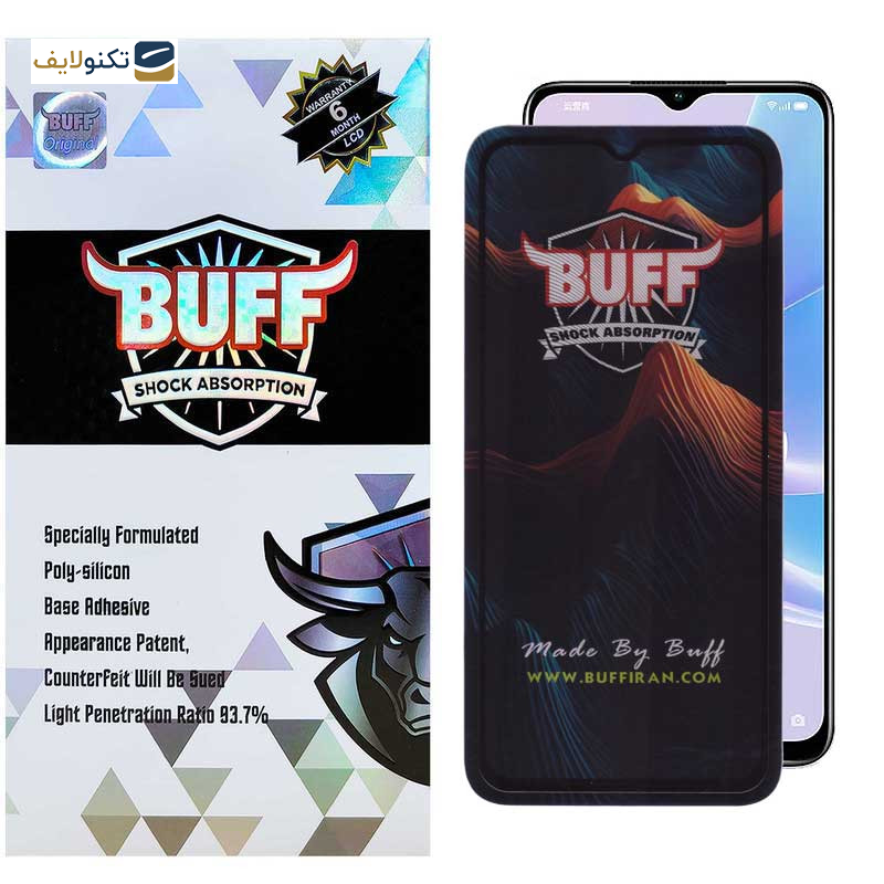 محافظ صفحه نمایش بوف مدل Mountain-G مناسب برای گوشی موبایل اوپو A78 / A77s / A77 4G/5G / A59 / A58 5G China / K10 5G - Buff Mountain-G Glass Screen Protector For Oppo A78 / A77s / A77 4G/5G / A59 / A58 5G China / K10 5G