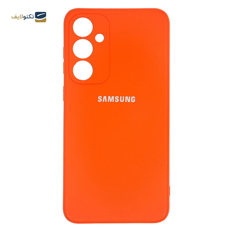 قاب گوشی سامسونگ Galaxy A35 مدل سیلیکونی به همراه گلس شفاف Anti Static - Silicone Cover and Anti Static Screen Protector For Samsung Galaxy A35