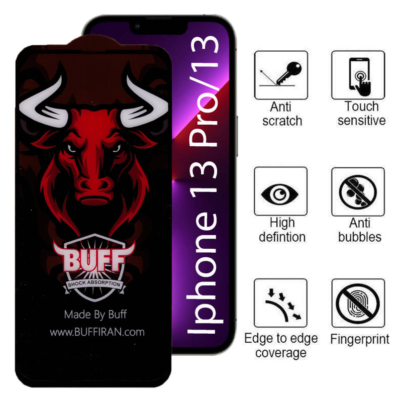 گلس گوشی اپل iPhone 13 Pro / 13 بوف سرامیکی مدل Ceramic Pro-G - Buff Ceramic Pro-G iPhone 13 Pro / 13 Screen Protector