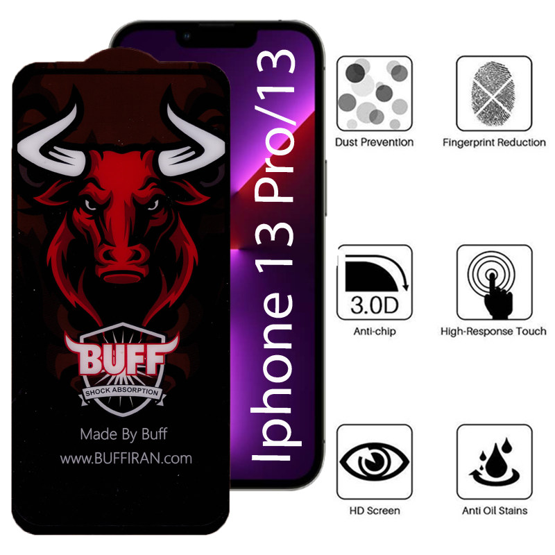گلس گوشی اپل iPhone 13 Pro / 13 بوف سرامیکی مدل Ceramic Pro-G - Buff Ceramic Pro-G iPhone 13 Pro / 13 Screen Protector