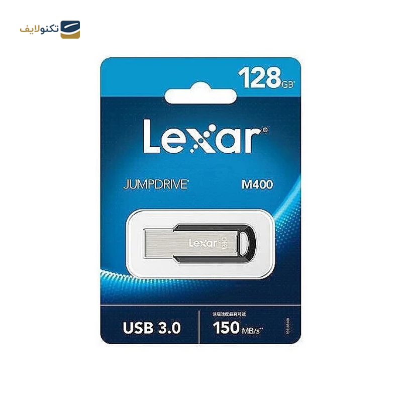 فلش مموری لکسار مدل مدل JumpDrive M400 ظرفیت 128 گیگابایت - Lexar JumpDrive M400 flash memory-128GB