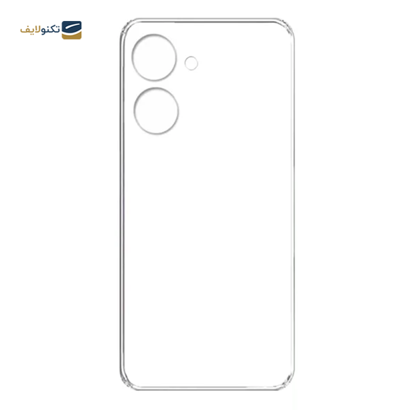 کاور گوشی شیائومی Redmi 13C مدل ژله ای محافظ لنزدار - Jelly Cover For Xiaomi Redmi 13C