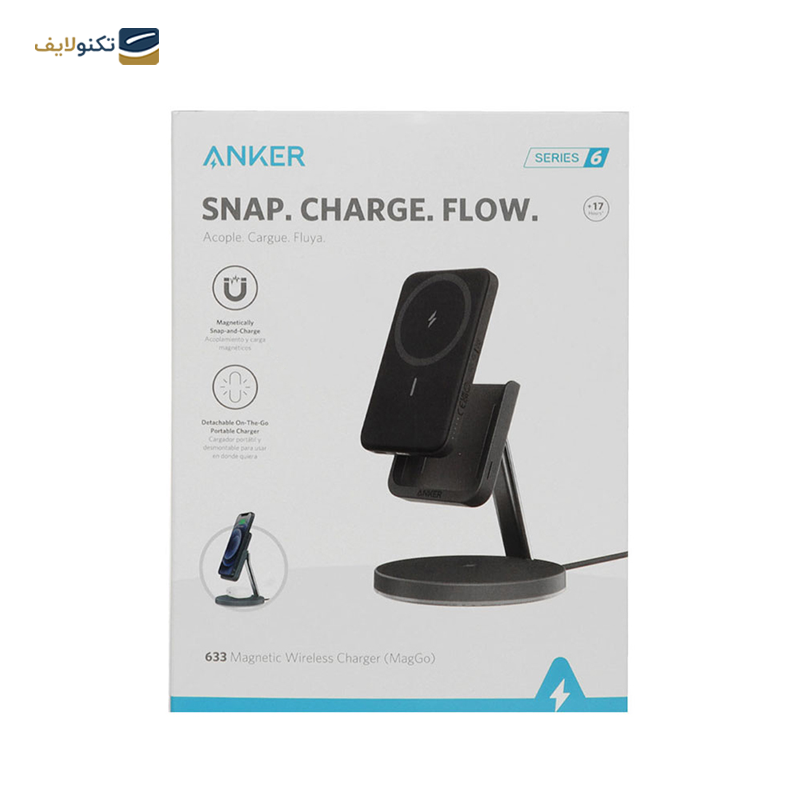 شارژر بی سیم انکر مدل B25A7211 - Anker B25A7211 Wireless Charger