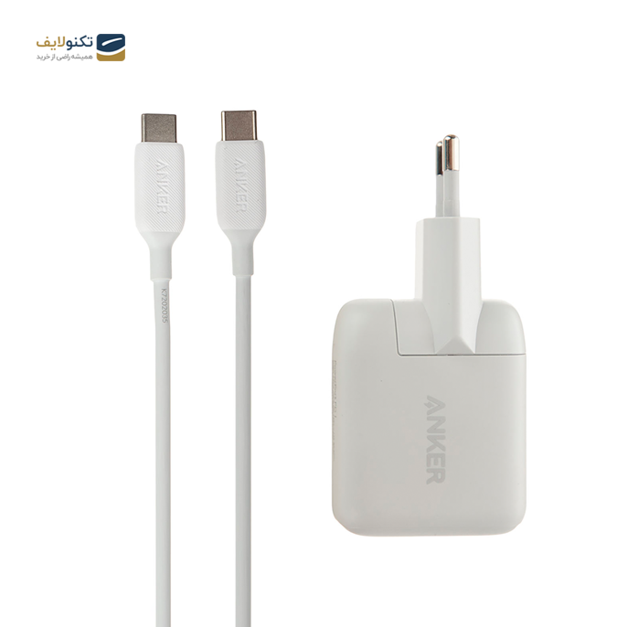  شارژر دیواری انکر مدل B2019 به همراه کابل تبدیل USB-C -  شارژر دیواری انکر مدل B2019 به همراه کابل تبدیل USB-C