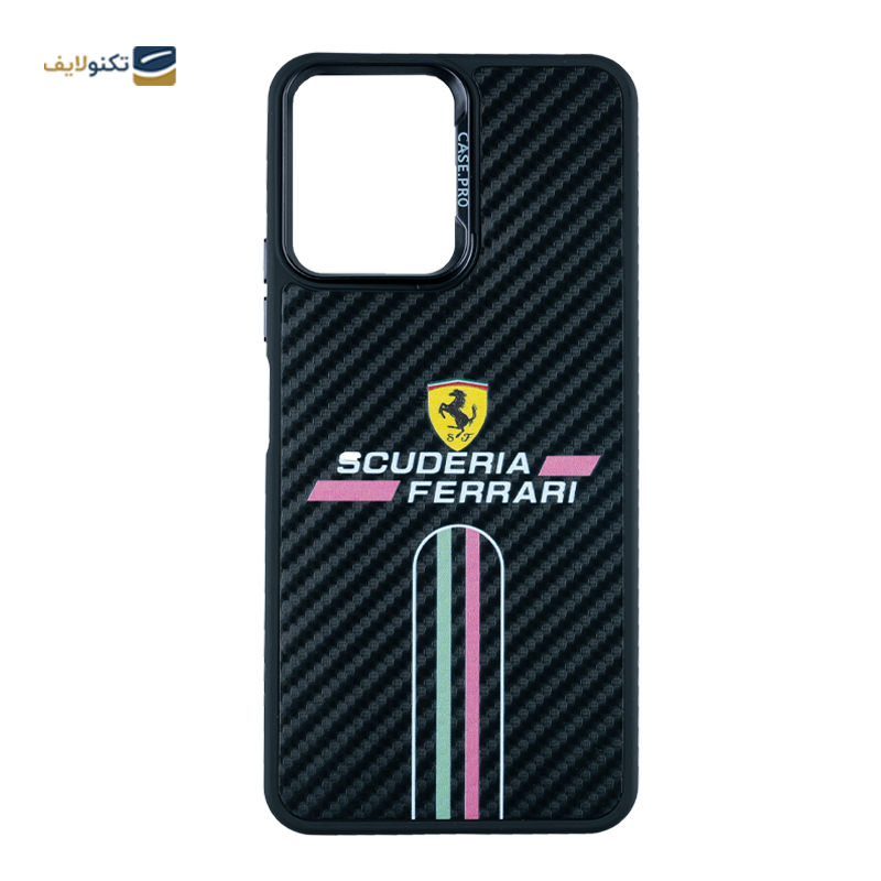 کاور گوشی شیائومی Redmi 12 مدل Scuderia Ferrari - Scuderia Ferrari Cover For Xiaomi Redmi 12