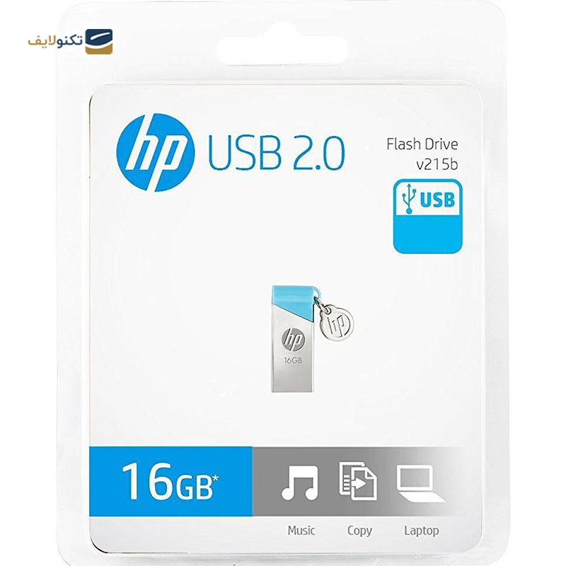 فلش مموری اچ پی مدل v215b ظرفیت 16 گیگابایت - HP v215b Flash Memory - 16GB