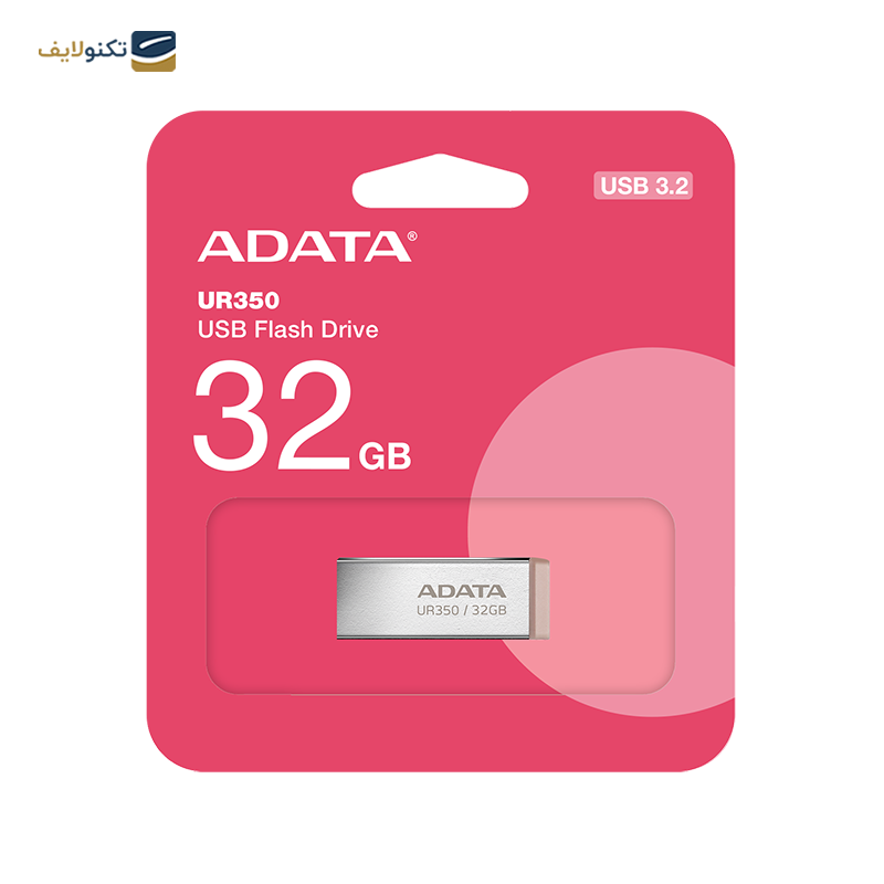 فلش مموری ای دیتا مدل UR350 ظرفیت 32 گیگابایت - ADATA UR350 Flash Memory - 32GB