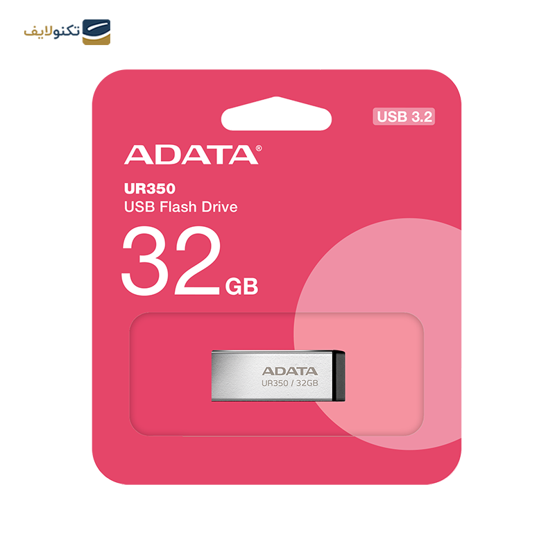 فلش مموری ای دیتا مدل UR350 ظرفیت 32 گیگابایت - ADATA UR350 Flash Memory - 32GB