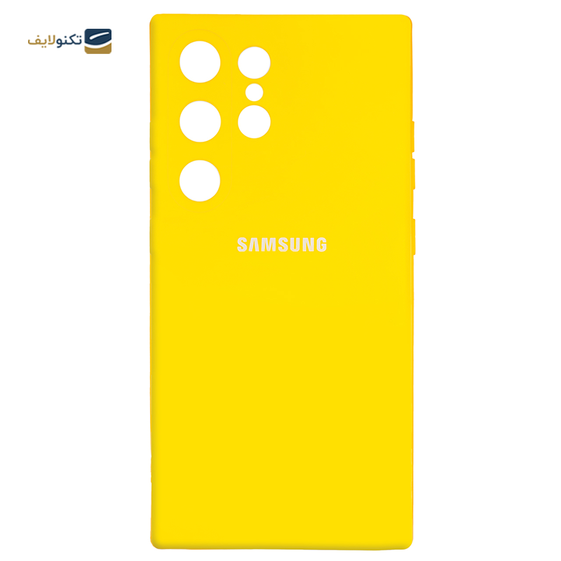 قاب گوشی سامسونگ Galaxy S24 Ultra مدل سیلیکونی محافظ لنزدار  - Silicone Cover For Samsung Galaxy S24 Ultra