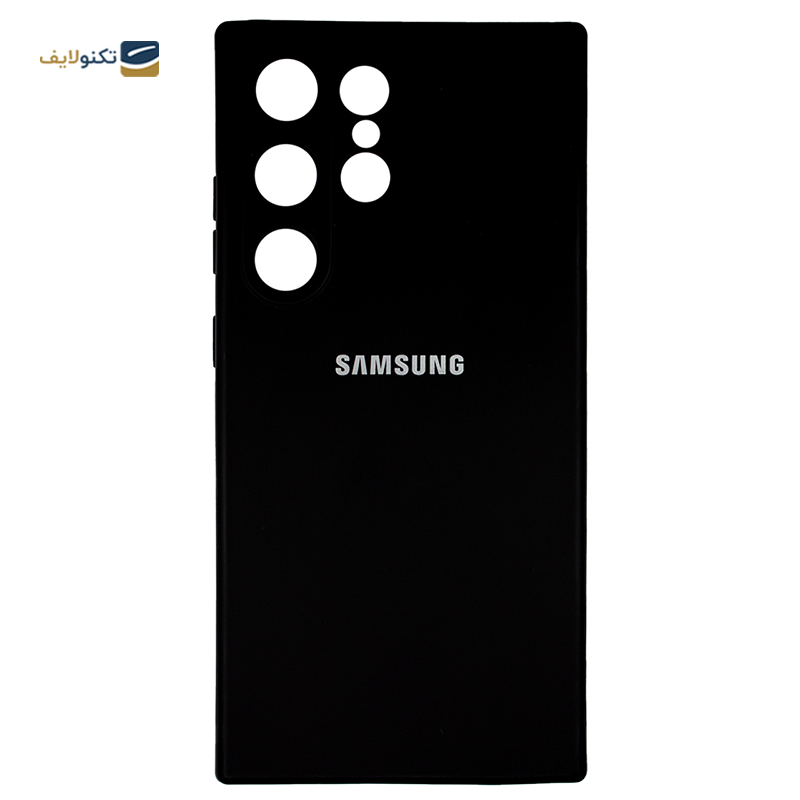 قاب گوشی سامسونگ Galaxy S24 Ultra مدل سیلیکونی محافظ لنزدار  - Silicone Cover For Samsung Galaxy S24 Ultra